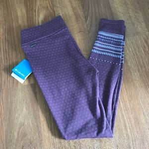 Columbia Purple Leggings